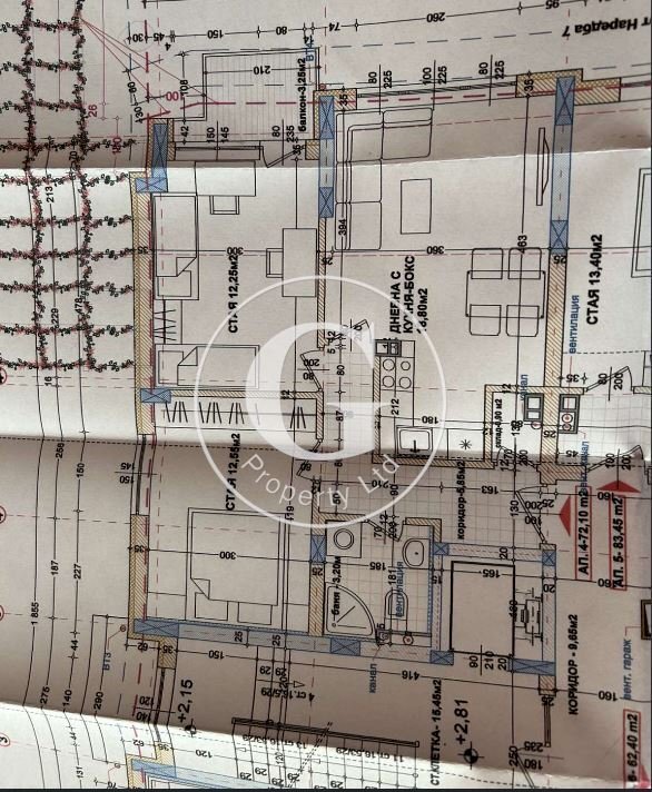 Three-room apartment Sofia (neighborhood Левски) - photo 1