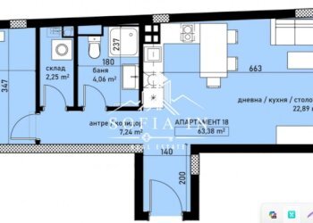 Apartment гр. София, Sofia (neighborhood Овча купел) - photo 1