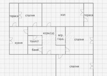 Three-room apartment Targovishte (neighborhood Център) - photo 1