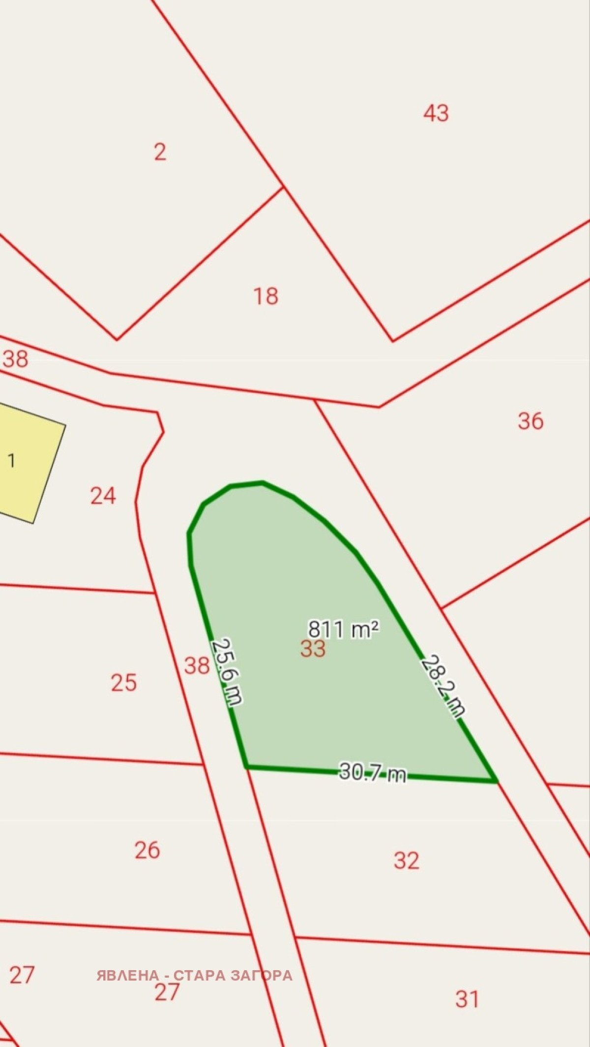 Terreno agricolo Студентско градче, Stara Zagora - foto 1