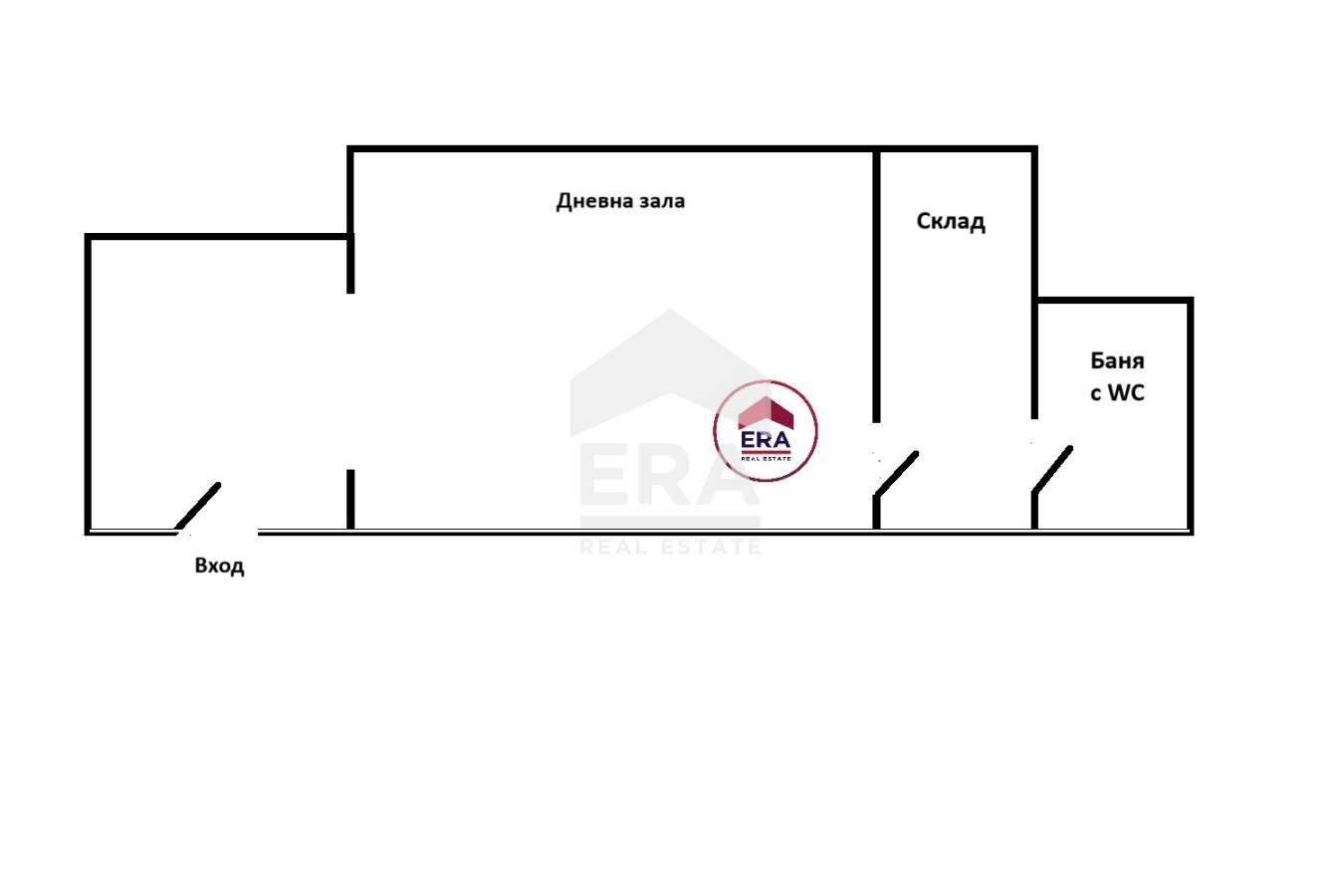 Shop Център, Pomorie - floor plans 1