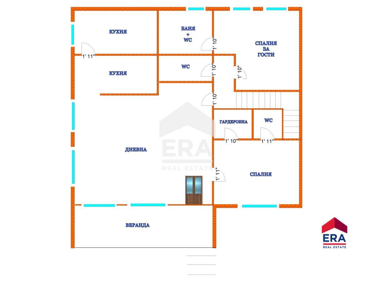 Villa Burgas - floor plans 1