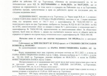 Самостоятелна къща Търговище (квартал Вароша) - фото 1