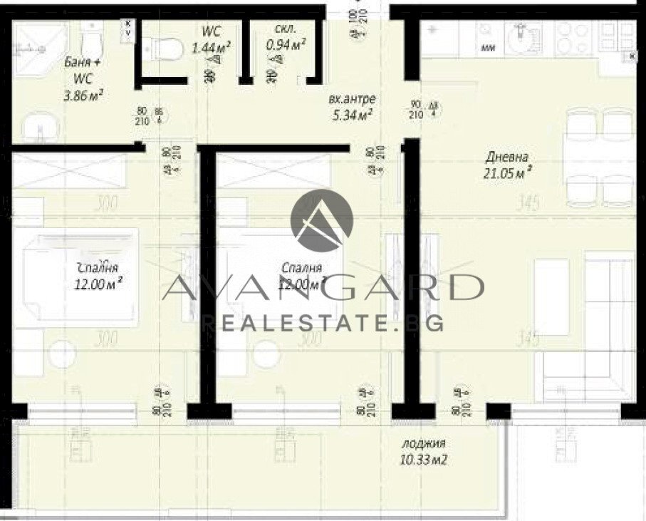 Apartment Plovdiv (neighborhood Беломорски) - photo 1