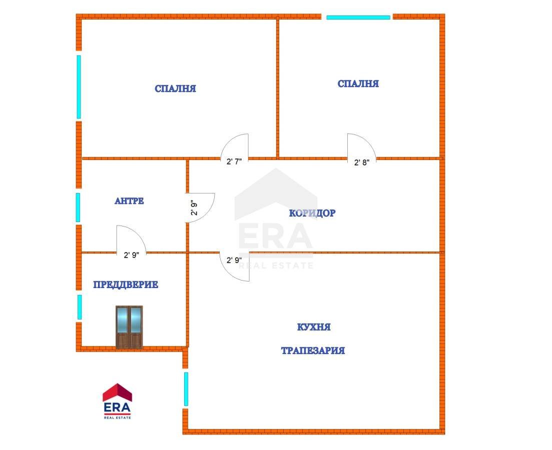 Villa Подвис, Burgas - floor plans 1