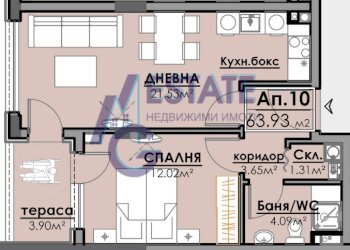 Two-room apartment Burgas (neighborhood Славейков) - photo 1